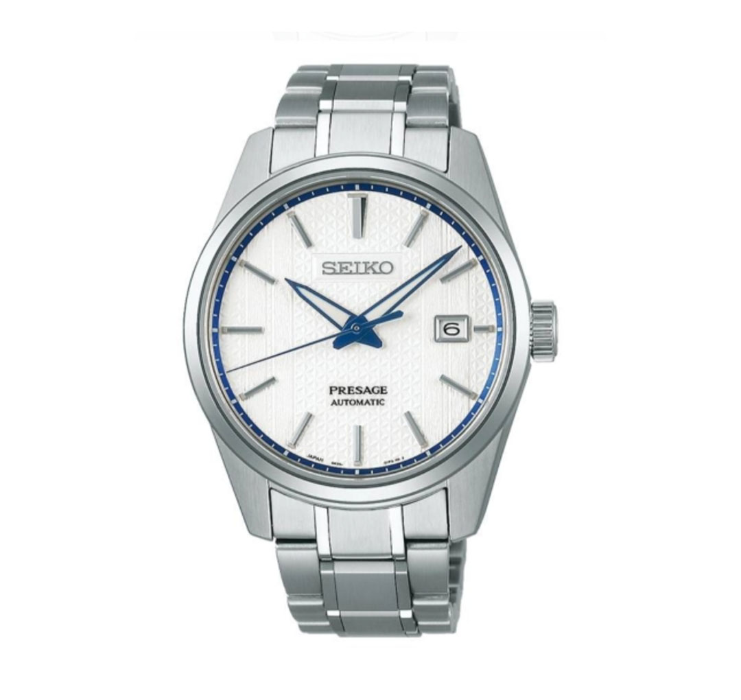 Orologio Seiko Presage Halliburton Bianco SPB277J1